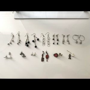 12 pairs of earrings bundle